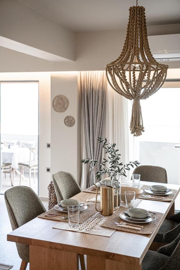 Emmanuel'S Sea View Luxury Apartment キサモス エクステリア 写真