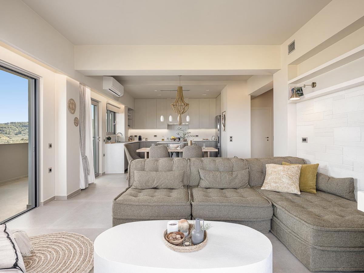 Emmanuel'S Sea View Luxury Apartment キサモス エクステリア 写真