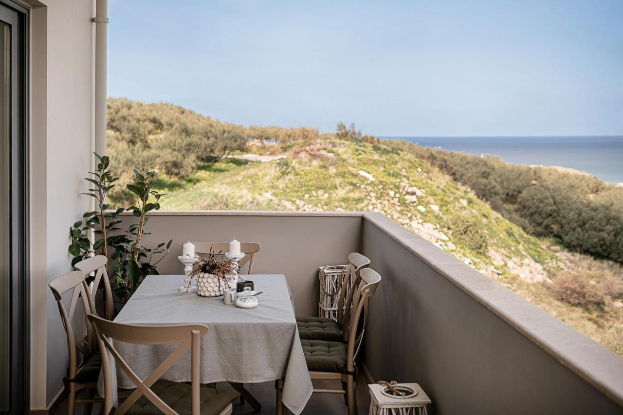 Emmanuel'S Sea View Luxury Apartment キサモス エクステリア 写真