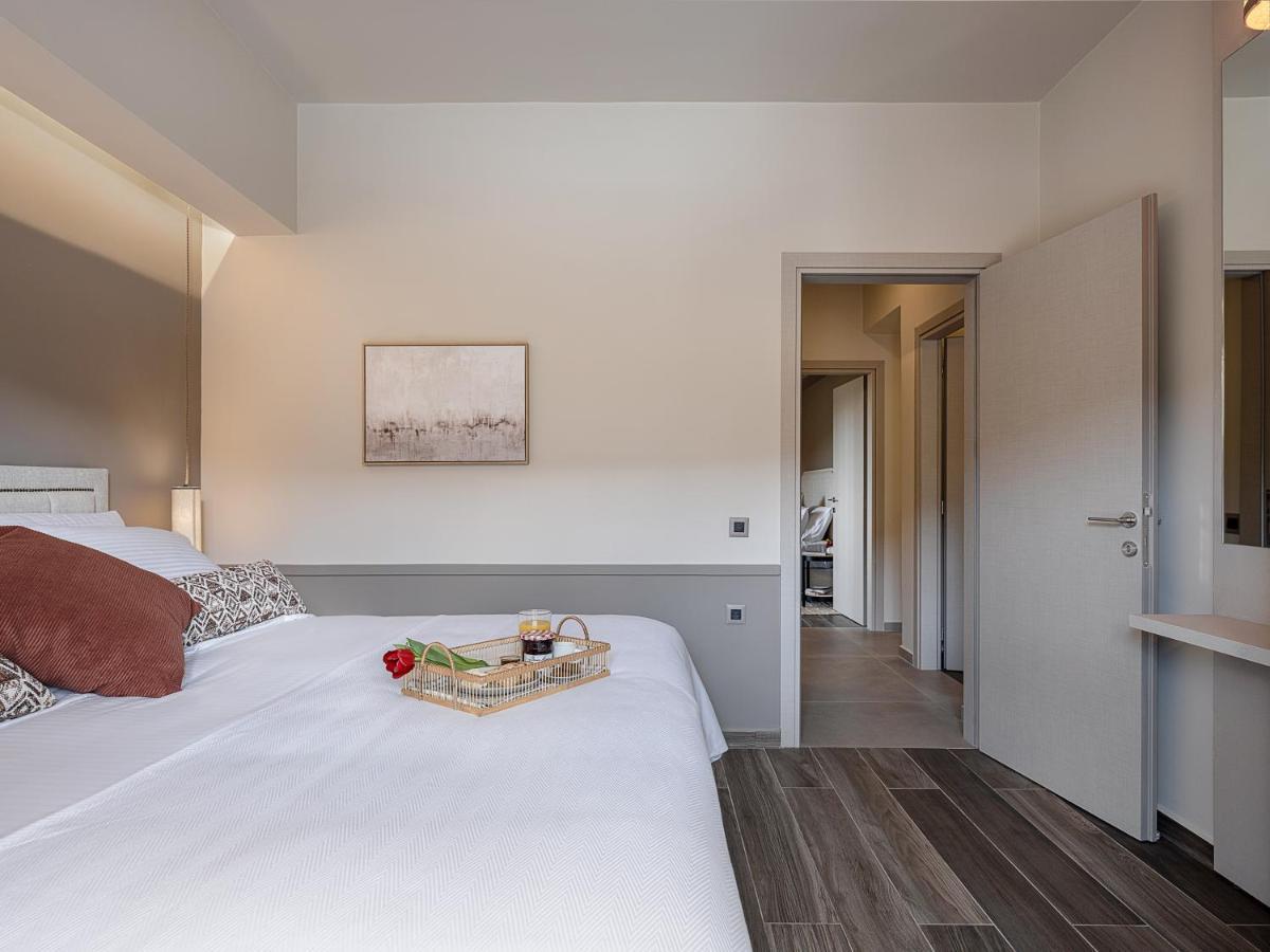 Emmanuel'S Sea View Luxury Apartment キサモス エクステリア 写真