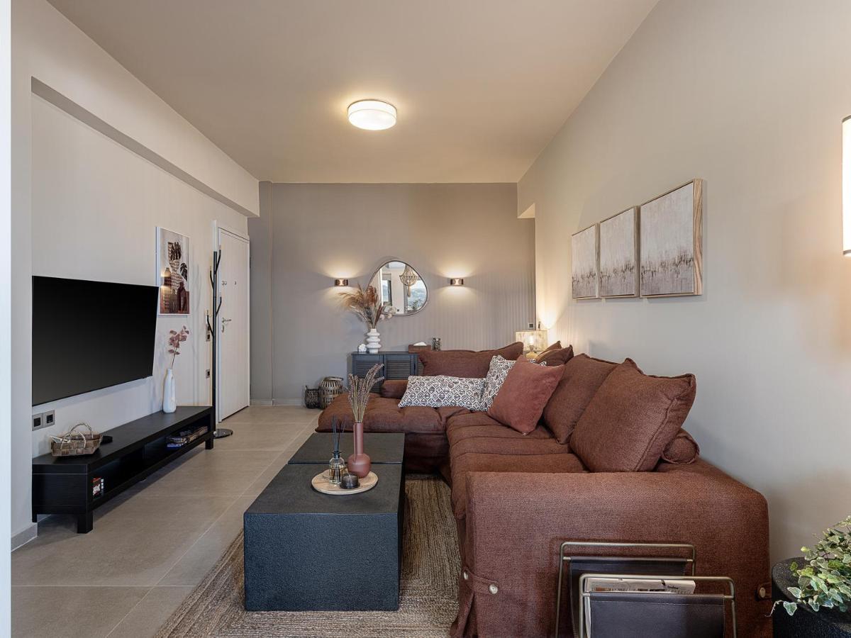 Emmanuel'S Sea View Luxury Apartment キサモス エクステリア 写真